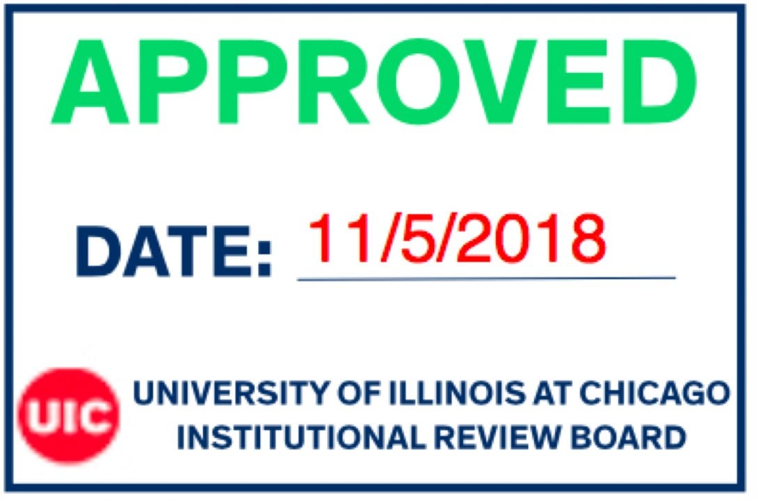 UIC IRB approval stamp